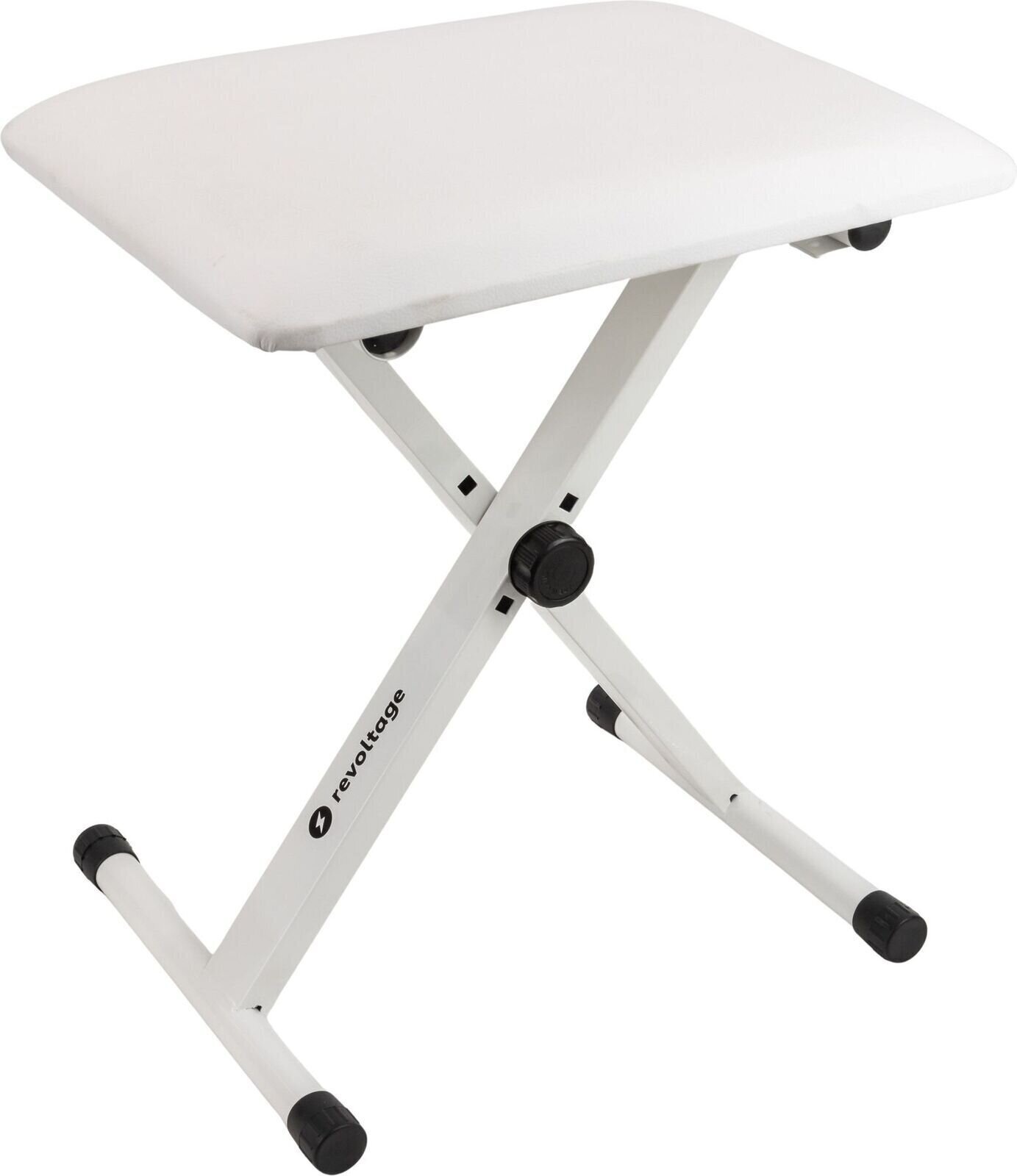 Revoltage KB2025WH Метален стол за пиано White (KB2025WH)