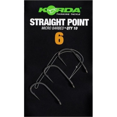 Korda Háčky Straight Point Barbed 10 ks vel.6
