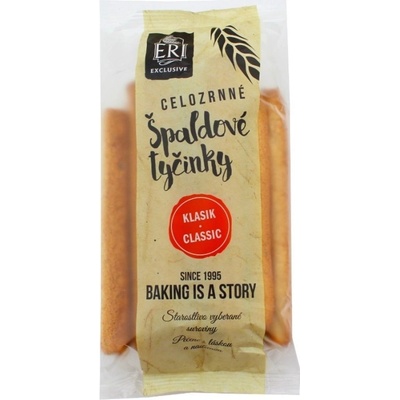 ERI Celozrnné špaldové tyčinky 100 g
