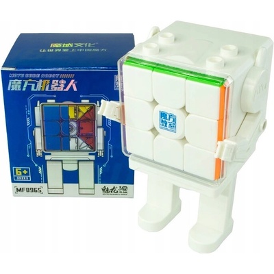 Meilong Robot M 3x3 (MFJS) - magnetická speedcube kocka Farba: Stickerless