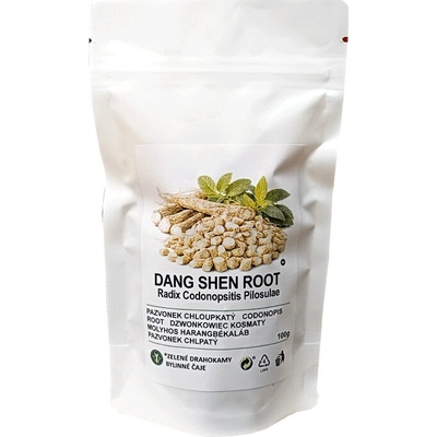 Zelené drahokamy Dang shen pazvonek kořen 100 g