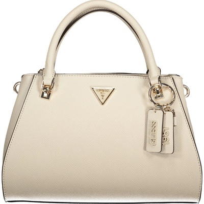 Guess Jeans dámska kabelka Bežová 32.0X20.0X12.0cm Bežová