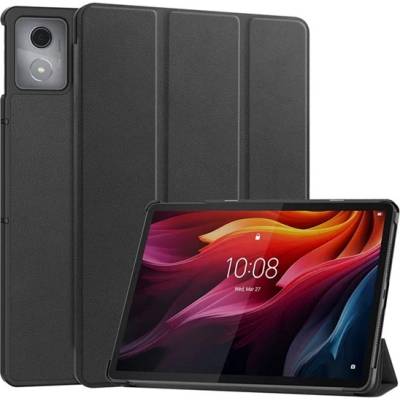 Gigapack Lenovo Tab K11 Plus GIGAPACK Tok стоящ, с кожен ефект, активен FLIP, държач за настолен компютър, ЧЕРЕН GP-168232 (GP-168232)