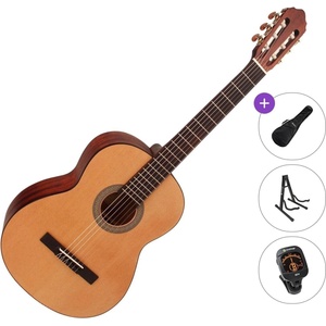 Cort AC100DX Standard SET 4/4 Open Pore Natural Класическа китара