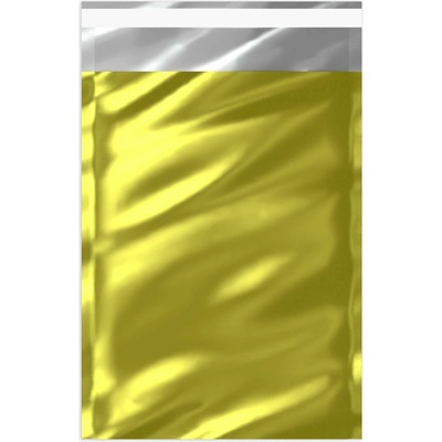 Lesklé metalické fóliové obálky - 229 x 162 mm (C5) - Zlatá