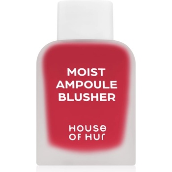 House of Hur Moist Ampoule Blusher течен руж мини цвят 09 Ruby Red 10ml