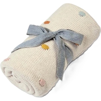 Mamas & Papas Плетено одеяло Mamas & Papas - Spot Multi, 70 х 90 cm (7883F3905)