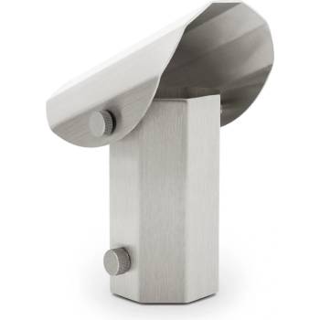 Kaspa Apolin Настолна лампа 18 см, матирана стомана (41227104)