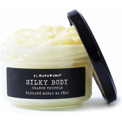 Almara Soap šlehané máslo na tělo Silky Body Orange Truffle 120 g
