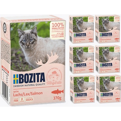 Bozita kúsky v omáčke s lososom 6 x 370 g