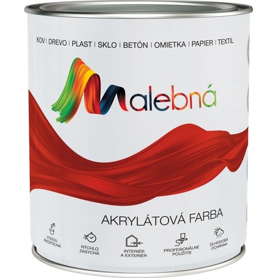 Chemolak malebná 0,7 l Antracitová