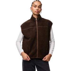 PIECES Елек Pieces Sadia vest - Brown (Hot Fudge)