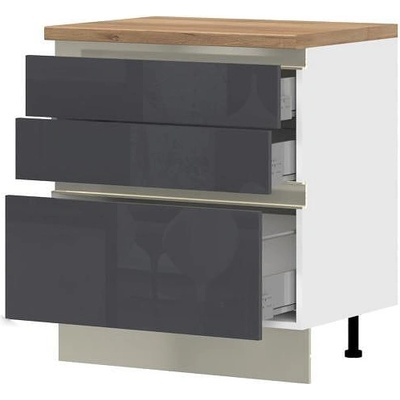 Долен кухненски шкаф с чекмеджета Infinity R-80-3MBOX/5