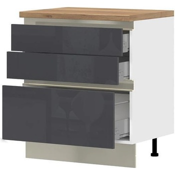 Долен кухненски шкаф с чекмеджета Infinity R-80-3MBOX/5