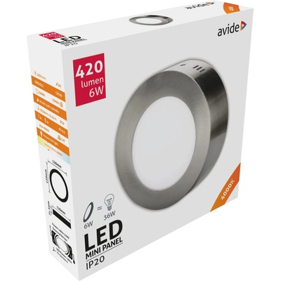 Avide ACSMNW-R-6W-ALU-SN