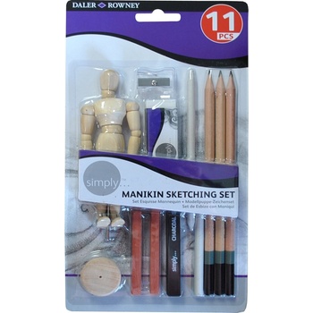 Daler-Rowney Simply Sketching Pencils Комплект художествени моливи 11 бр (644200100)