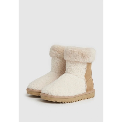 PEPE JEANS Обувки Pepe jeans Diss Furry G Boots - Beige