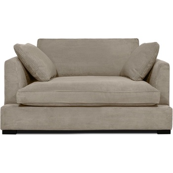 Scandic Бежов диван от рипсено кадифе 132 cm Mobby - Scandic (16942 LIN4)