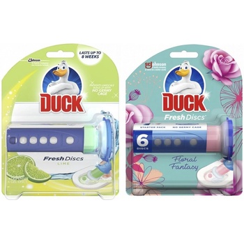 Duck Fresh Discs čiastiaci gél na toalety s vôňou limetky Lime 36 ml
