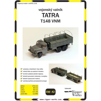 Vojenský valník Tatra 148 VNM
