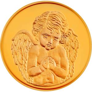 Macoins gold Златен медал Свети Йоан Кръстител