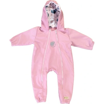 Monkey Mum® Softshellová kombinéza s membránou Cukrová zvířátka – Zboží Dáma