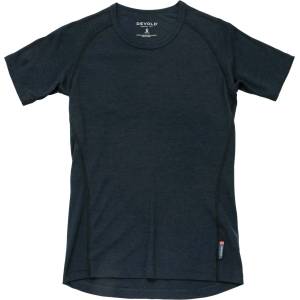 Devold Дамско мериносово термобельо Devold Women's Lauparen Merino 190 Base Tee Merino base layer - Ink - размер XS (115-2427-0211)