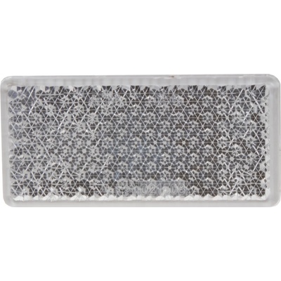 TRL51 Přední (bílý) odrazový element - obdélník 95 x 45mm nalepovací
