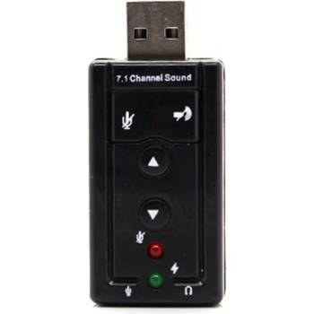 Звукова карта USB, No Brand, 7.1 - 17403 (17403)