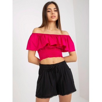 Šortky D73760M61531KH černé