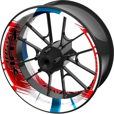 SEFIS jednodielne polepy na kolesá HONDA CBR 650F Trikolóra