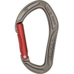 DMM Карабинер с щифт Dmm Alpha Sport Straight Gate Snapgate carabiner - Titanium / Red - размер One Size (321-0254-0211)