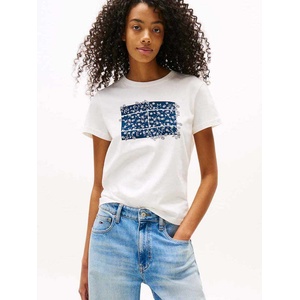 Tommy jeans Тениска tjw reg floral flag tee (dw0dw20897-ybh)