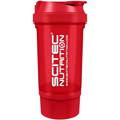 Scitec Nutrition Traveller Shaker 500 ml Příchuť: červená