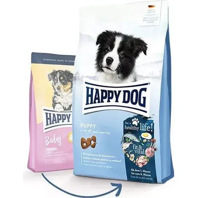 Happy Dog Fit & Vital Puppy - за кучета от 1 до 6 месечна възраст 1kg