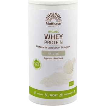 Image 1 of Mattisson Organic Whey Protein - Natural [450 грама] Неовкусен