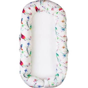 Baby Matex Бебешко гнездо Baby Matex - Gniazdko DeLux, цветя (5902675060738)