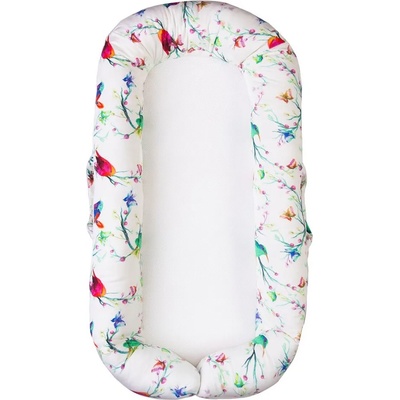 Baby Matex Бебешко гнездо Baby Matex - Gniazdko DeLux, цветя (5902675060738)