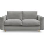Bobochic Сив диван за ежедневно спане/сгъваем 220 cm Cocoone - Bobochic Paris (WT-COCE-3.5R---W_1 P1542 N.ZD)