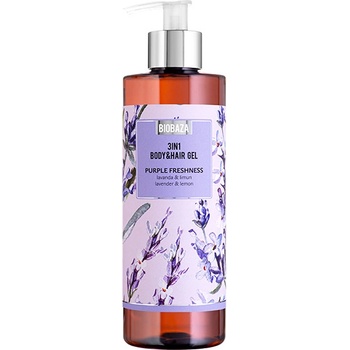 Biobaza sprchový gél s levanduľou a citrónom 400 ml