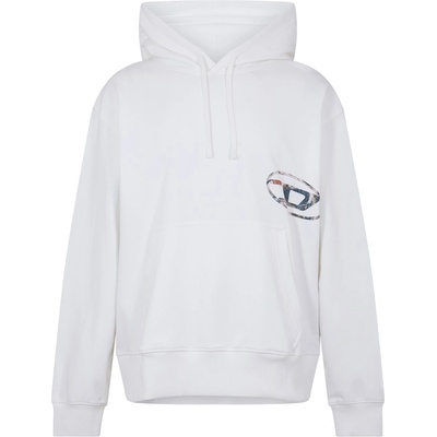 Diesel Блуза Diesel Men's Macs Flpa Crew Sweatshirt - Bright White