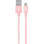 Ttec Кабел AlumiCable Micro USB Charge/Data Cable - Розов