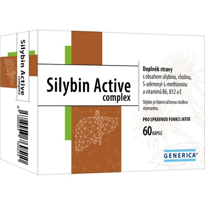 Generica Silybin Active complex 60 kapslí