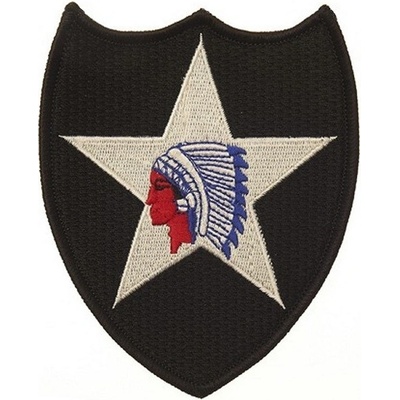 U.S.ARMY Nášivka 2ND INFANTRY DIVISION malá barevná