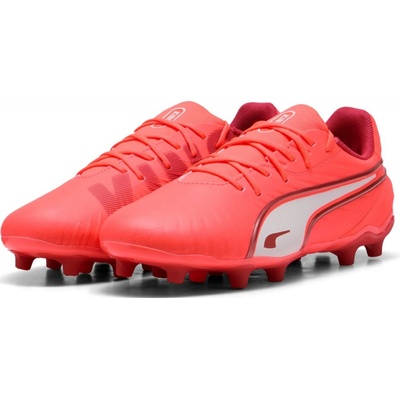 Puma KING MATCH FG/AG JR 10832001 – Červená