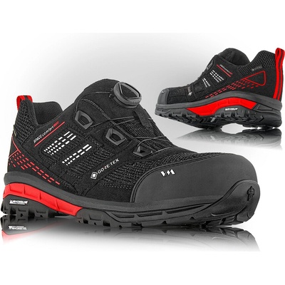 VM Footwear TENNESSEE S7L HRO GORE-TEX obuv čierna/červená