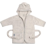 Sensillo Бебешки халат с качулка Sensillo - Teddy Bear, 1-2 г, сив (SILLO-50002) - baby