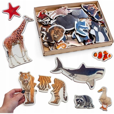 Ulanik puzzle se zvířaty pro nejmenší