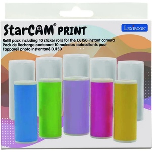 Lexibook Комплект ролки Lexibook - StarCAM Print DJ15 /DJ160, 10 броя (DJ150A) - baby