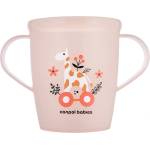 Canpol babies Чаша с дръжки Canpol - Toys, 250 ml, 12 м+, розова (2/101_pin)